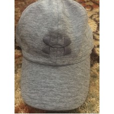 Mujers Gray Under Armour Strapback Hat Excellent  eb-39182667